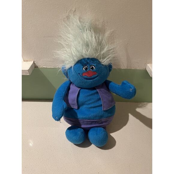 Hasbro | Holiday | Mr Dinkles Dreamworks Plush Trolls Biggie Hug Worm ...